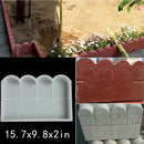Plastic Making DIY Paving Mould Home Garden Floor Road Concrete Molds 42x25x Kw