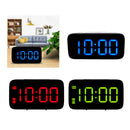 Precision Digital Alarm Clock with LCD Display Backlight Calendar Snooze Blue
