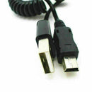 Right Angle 2.0 USB to Left Angle Mini USB Male 90 Cabl Charge L1S7 Data De J4D4