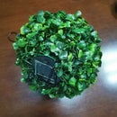 Plastic Grass Ball Solar Hanging Lights Waterproof Garden Lantern Patio Decor