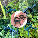 20Pcs Nursery Cane Support Plastic Clips Potted Plants Flowers