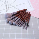 11pcs Makeup Brushes Bag Set Durable Eyeshadow Concealer Brush Beauty Tool