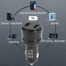 X20 Handsfree Bluetooth 5.0 MP3 FM Transmitter Music Player LCD Car Charger