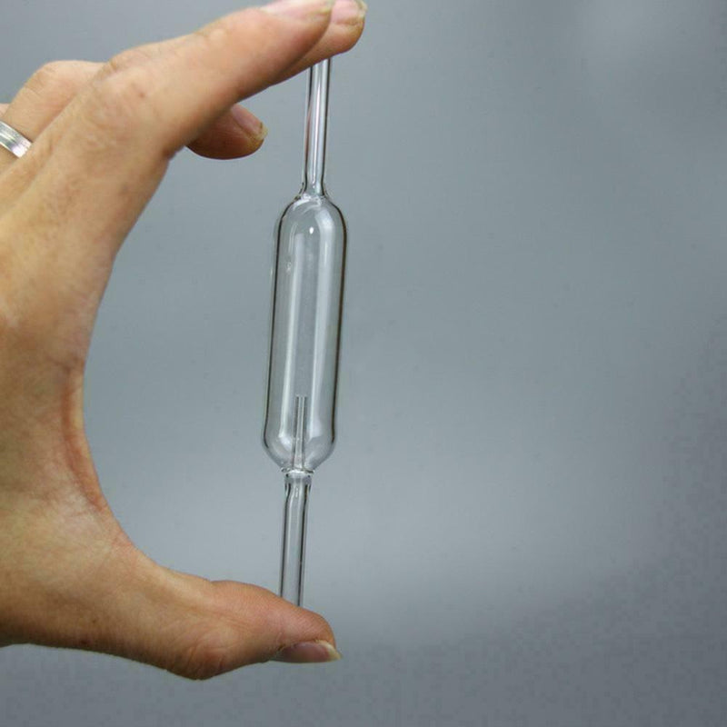 Aquarium CO2 Glass Bubble Counter For Fish Live Plant Planted M Nano Tank B0X3