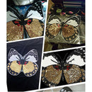 Iron On Patch Embroidered Applique Shirt  Sewing on Holes Clothes Butterfly  JR