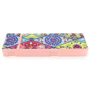 DIY Mandala Special Shaped Diamond Painting Students Pencil Storage Box