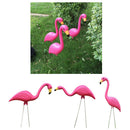 Pink Lawn Pond Flamingo Plastic Garden Party Ornament Decor Looking Down
