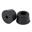 20pcs Universal Tapered Rubber Feet Bumper Pad Washer 9mm x 14mm Black H5C2