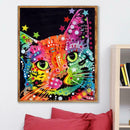 5D DIY Full Drill Diamond Painting Cross Stitch Kit (Coloured Drawing05)
