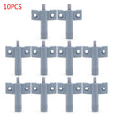 10Pcs Soft Quiet Kitchen Cabinet Door Drawer Close Closer Damper Buffers+Screws