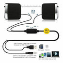 USB 2.0 Notebook Speakers Wired Stereo Mini Computer Speaker for Desktop La P9P5