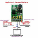 5V Power Diy Board Charger & Step-Up DC DC Converter Module 3.7V Li-Ion Lip
