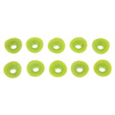 10Pcs Air Valve Stem Mud Guards Tire Tube Silicone for Kawasaki - Green