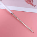 Double Sided Hair Edge Brushes Comb Pin Tail Hair Styling Tool (White) A