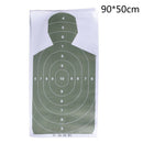 5pcs Shooting Silhouette Target Practice Paper Target Arrow Hunting Accessory M&