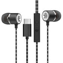 Type-C wire control earphone headset type-c hub earpiece earbuds in ear ste U8Z7