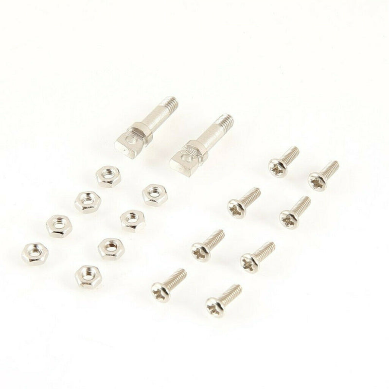 2PCS 1/10 Trailer Towing Hooks Buckle Tow D Shackles for 1/10 RC Crawler Car