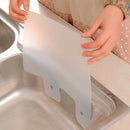 4pcs Anti-splash Practical Sink Baffle Water Splash Guard for Bathroom Kitchen