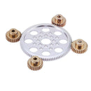 RC 25T Tooth 14.2mm Motor Gear Set for 1/10 RC Drift Car Climbing Truck Upgrade