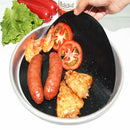 1PC Round Non-stick Baking Mat Round Pan Pad BBQ Cooking Mat Fry Liner Sheet Hn