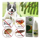 2Pieces 120ml Portable Pet Flea Killer Spray Liquid Cat Dogs Treatment