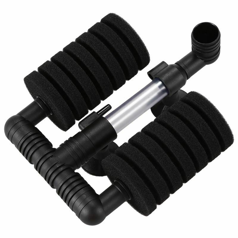 Aquarium Fish Biochemical Sponge Filter Bio Air Pump Practical Useful Tank  A3H7