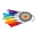 Colorful Feathers Handmade Dreamcatcher Craft Dream Catcher Net Home Decor