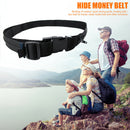 Outdoor Molle Sports Belt Combat Zipper Hidden Money Waistband with Buckle