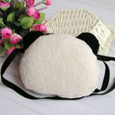 Cartoon Panda Soft Plush Women Makeup Cosmetics Storage Pouch Crossbody Bag Gift