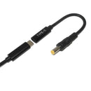 5525 Famle To Type-C With PD Chip Laptop Adapter Power Charger Connector