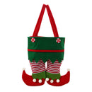 Christmas Elf Candy Bags Velvet Santa Claus Bags Festival Party Decor (B)
