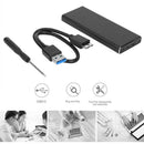 USB 3.0 to NGFF M.2 Adapter Hard Drive Enclosure External Hard Disk Case