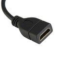 15cm Micro HDMI D Male To HDMI A Female Adapter Connector Converter Cable
