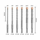 6PCS 160mm Pro Drill Bit Set For Concrete Drill Bit & Masonry Drill Bit Set