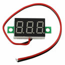 Digital Voltmeter Voltage DC 0-32V LED digital panel for Moto Metrer