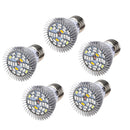 Set of 5 E27 10W Full Spectrum LED Growing Light Bulb Lamp For Flower Indoor