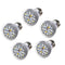 Set of 5 E27 10W Full Spectrum LED Growing Light Bulb Lamp For Flower Indoor