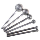 6pcs Round Diamond Grinding Wheel 3mm Round Shank for Rotary Tool BX