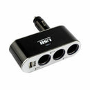 3/4 Way Multi SOCKET DC 12V/24V CAR CIGARETTE LIGHTER SPLITTER USB PLUG CHA