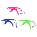 Floating Fish Grip Fishing Lip Grip Gripper Grabber Plier with Lanyard Pink