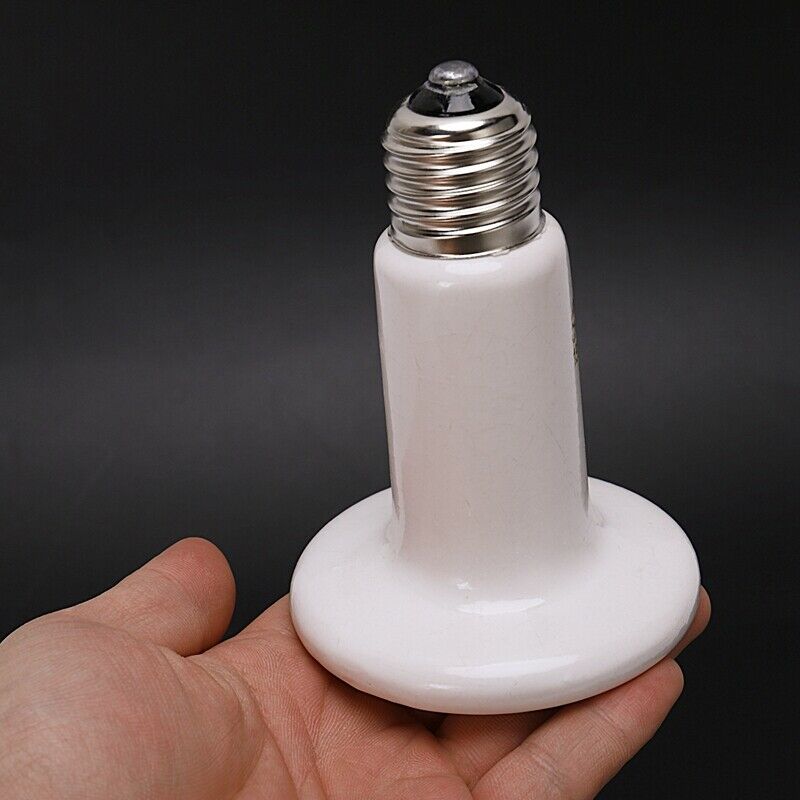 110V 150W E27 Ceramic Infrared Heater Lamp Bulb for Pet Coops & Brooders