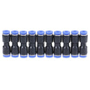 10Pcs pu-4mm straight push in air pneumatic tube fitting coupler union connec ME