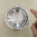 Small Outdoor Stainless Steel Tabletop Cigarette Ashtray with Lid Round