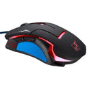 T7 USB Wired Gaming Mouse 6 Button 2400DPI Colorful Backlight Optical Mouse