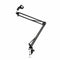 Mic Microphone Suspension Boom Scissor Arm Stand Holder Studio Broadcast New
