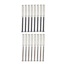 Set of 16 Double Coil Guitar Pickup Mounting Springs Screws for Electric Guitar