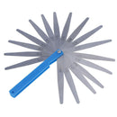 17 Blades Metric Feeler Filler Gauge Dual Reading Combination Measuring ToolME