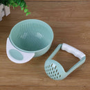 Baby Grinding Set Manual Food Grinder Bowl Rod Infant Fruit Cool Mills Tool