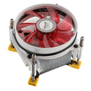 MagiDeal Aluminum 12V Quiet Cooled Fan 9cm CPU Cooler Heatsink For 1366 Red