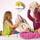 Cute Cartoon Sun Silent Wall Clock Kids Living Bedroom Home Clocks Decor